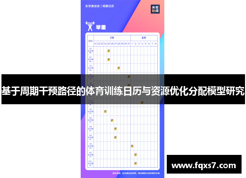 基于周期干预路径的体育训练日历与资源优化分配模型研究